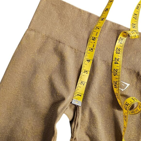 Gymshark Adapt Fleck Seamless Leggings, Ribbed Waist, Athletic Size Small - Picture 5 of 9